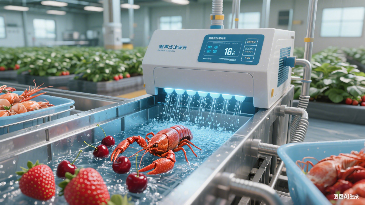 超声波清洗机：食品领域的 “翁鸣中的清洁机”，震动清洗的“物理概念”！(2)