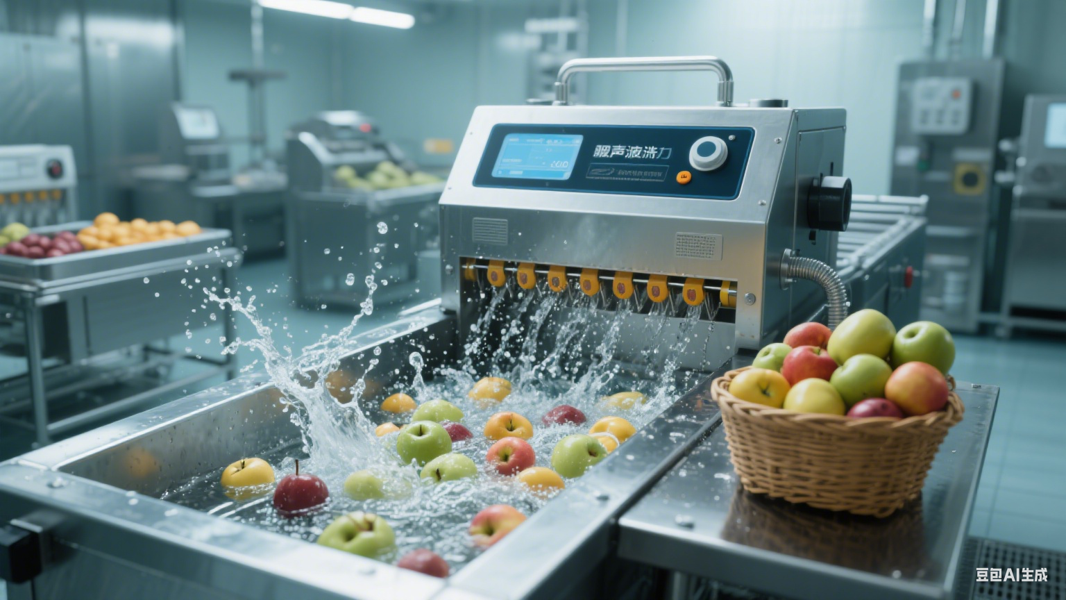 超声波清洗机：水果加工线的 “高效清洁卫士”(5)