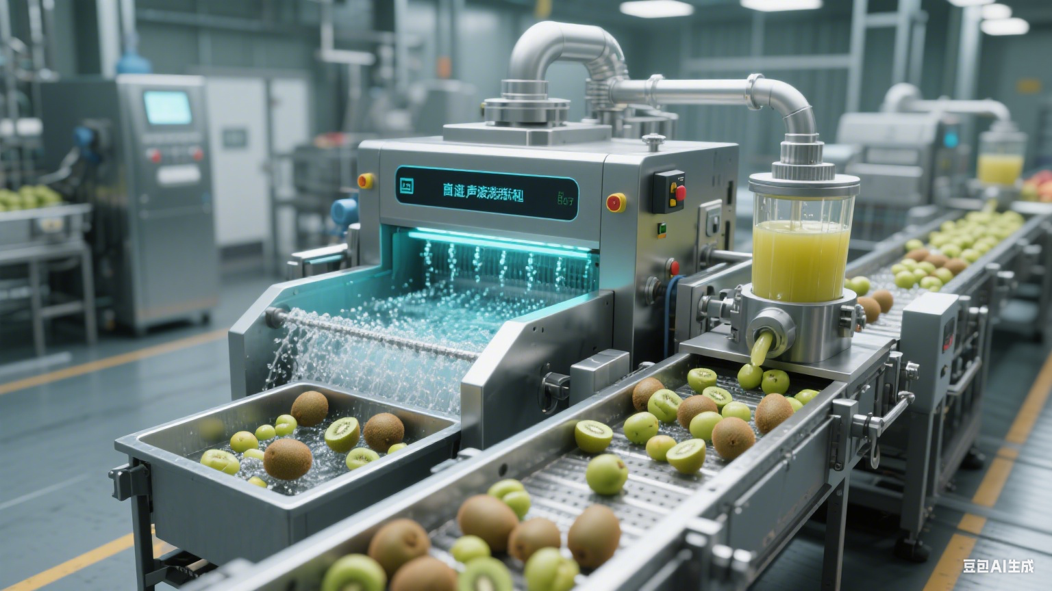 超声波清洗机：水果加工线的 “高效清洁卫士”(6)