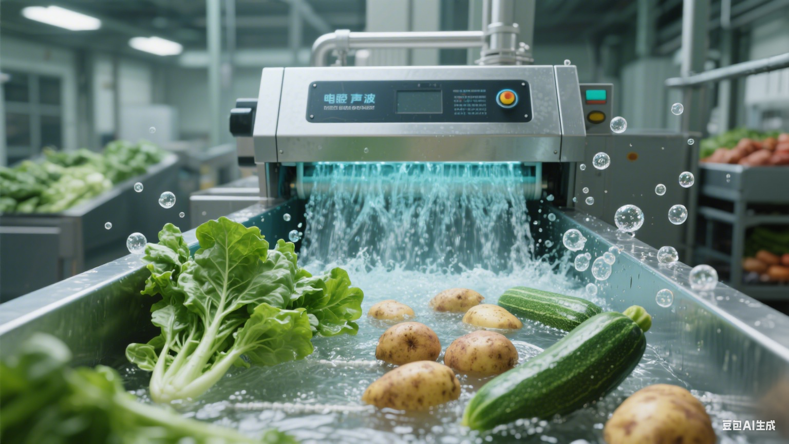 超声波清洗机：蔬菜加工线的 “净菜小能手”(3)
