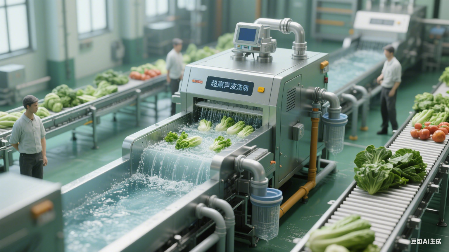 超声波清洗机：蔬菜加工线的 “净菜小能手”(4)