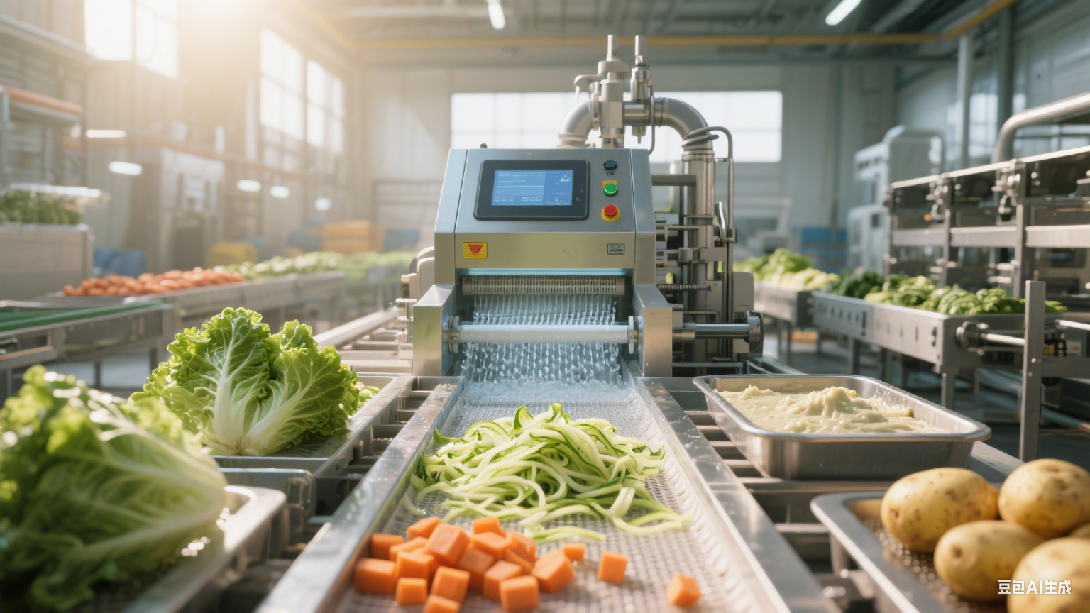 超声波清洗机：蔬菜加工线的 “净菜小能手”(7)