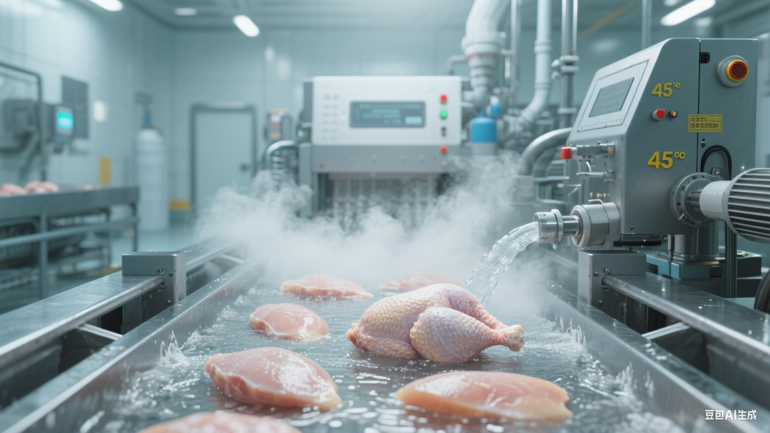 超声波清洗机在食品加工厂肉类加工中的应用：精准清洁与安全保障(3)