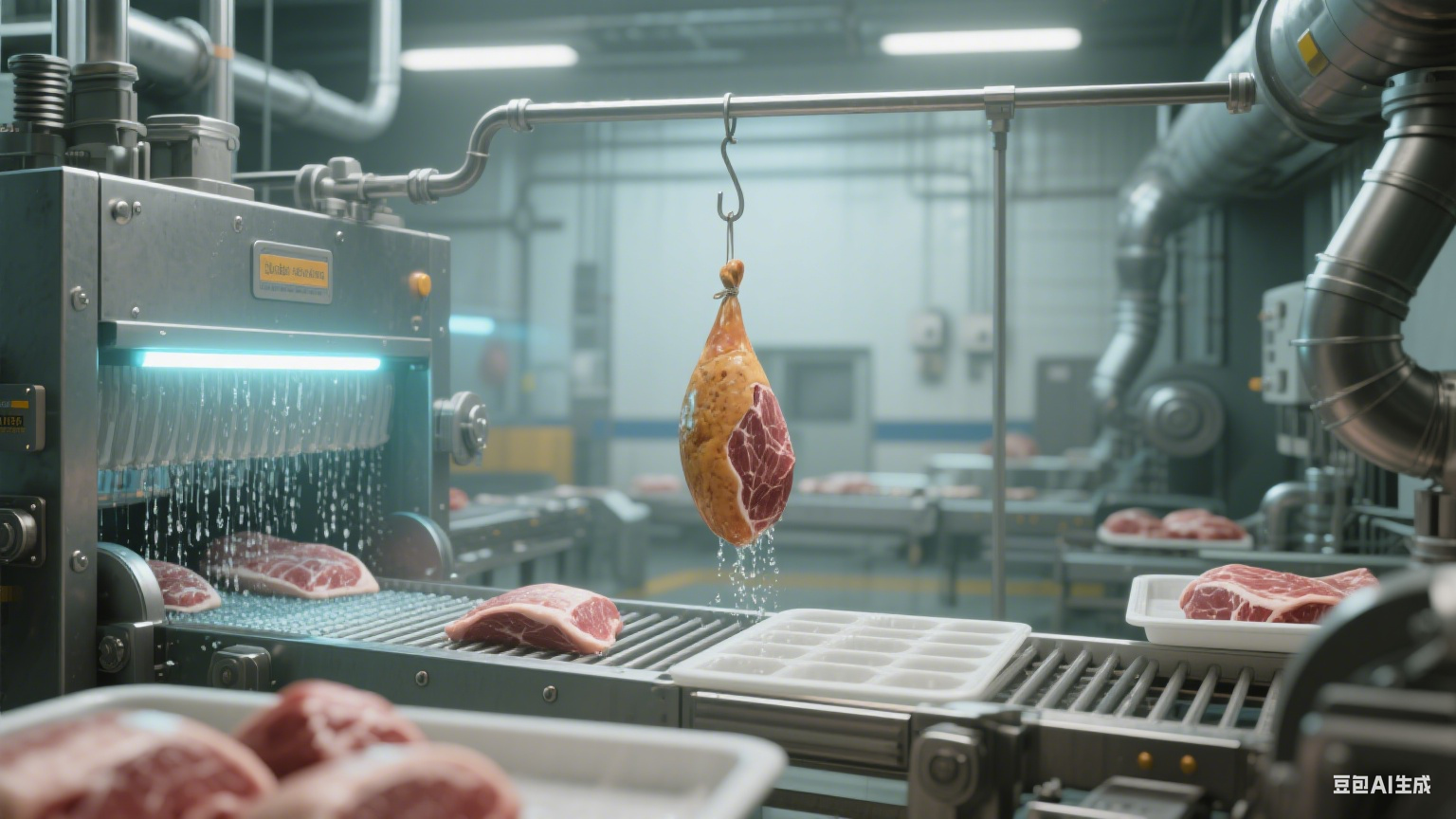 超声波清洗机在食品加工厂肉类加工中的应用：精准清洁与安全保障(5)