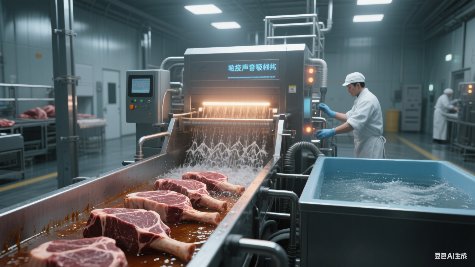 超声波清洗机在牛肉加工中的应用(3)