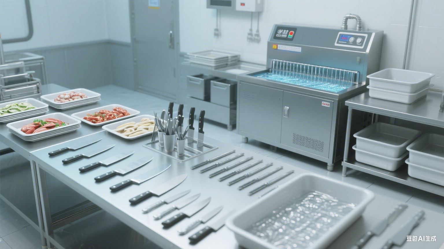 超声波清洗机在食品加工厂中的核心作用(6) 超声波清洗机在食品加工厂中的核心作用(6)