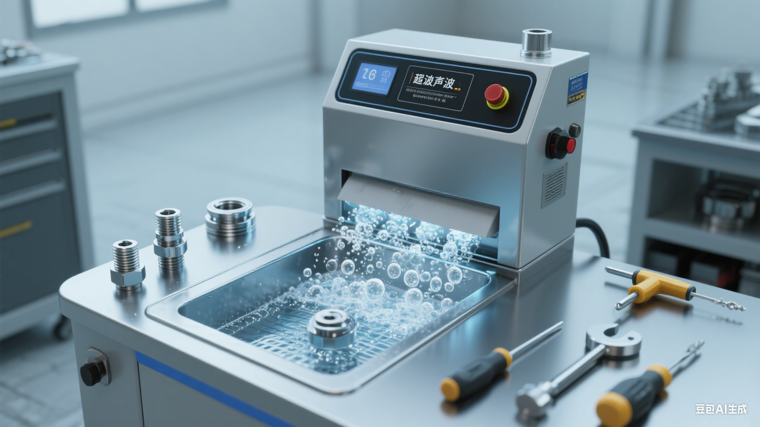 超声波清洗机五金件：五金部件的翻新成就者，也是工厂工具维护者！(5)