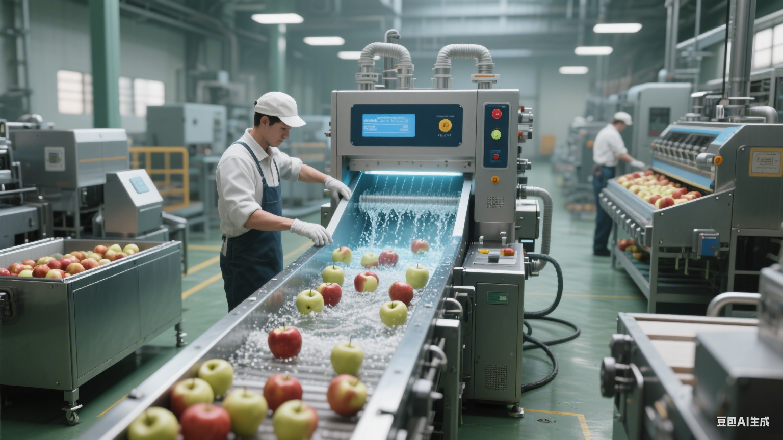 超声波清洗机在苹果加工的核心作用(3)