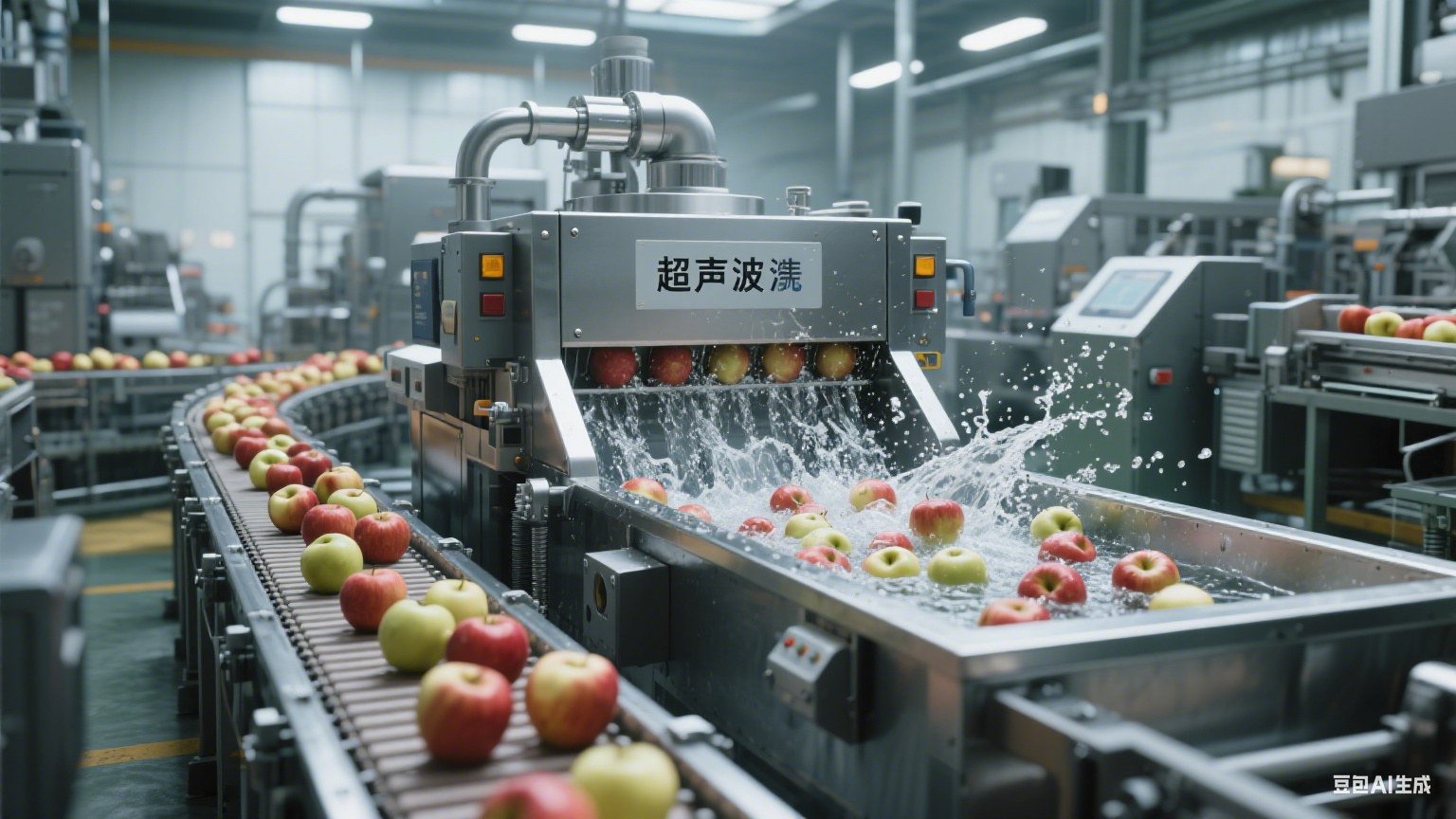 超声波清洗机在苹果加工的核心作用(5)