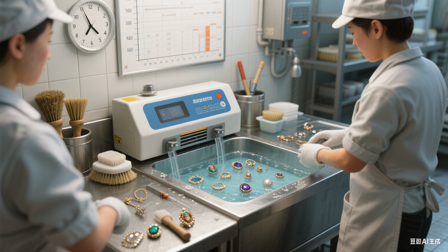 告别手动刷洗!超声波清洗机高效清洁珠宝首饰焕新颜(3) 告别手动刷洗!超声波清洗机高效清洁珠宝首饰焕新颜(3)