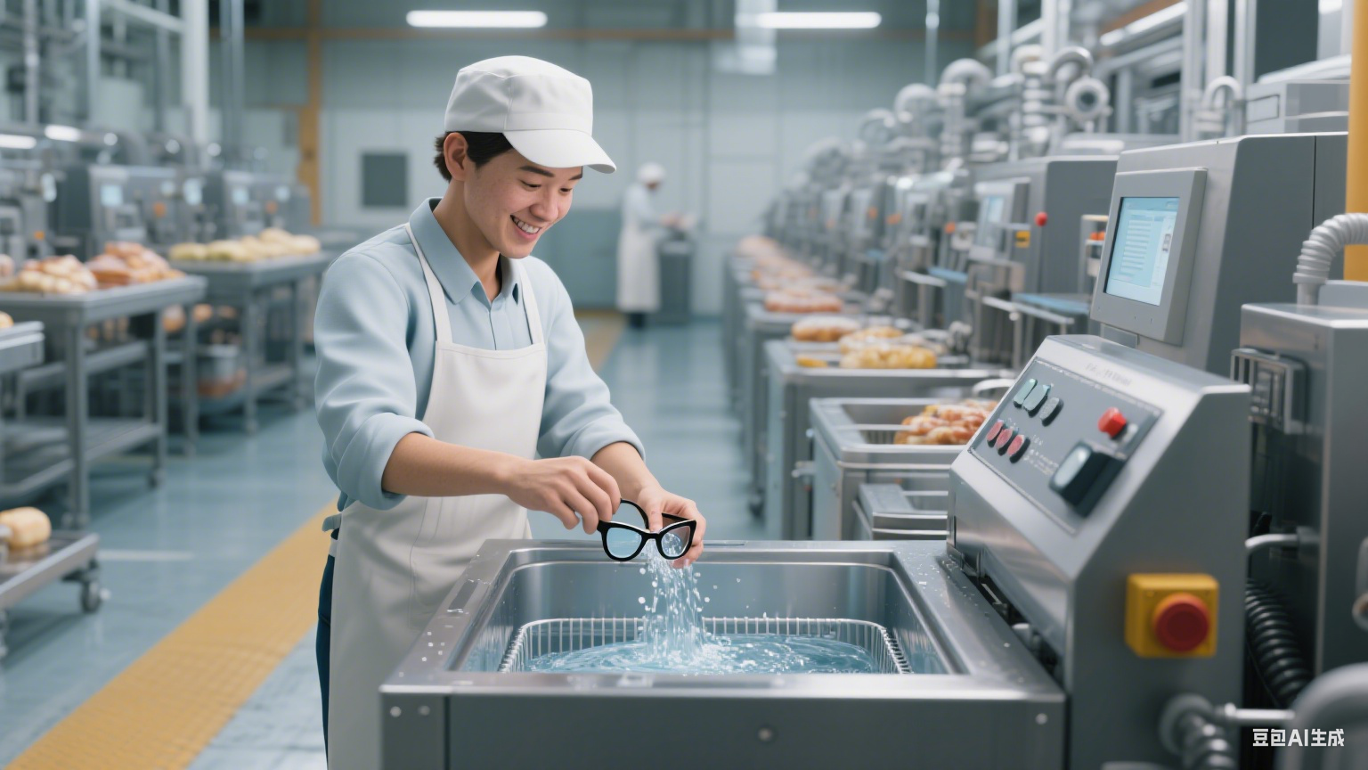 超声波清洗机实力出众，眼镜镜片污渍快速去除超便捷(5)