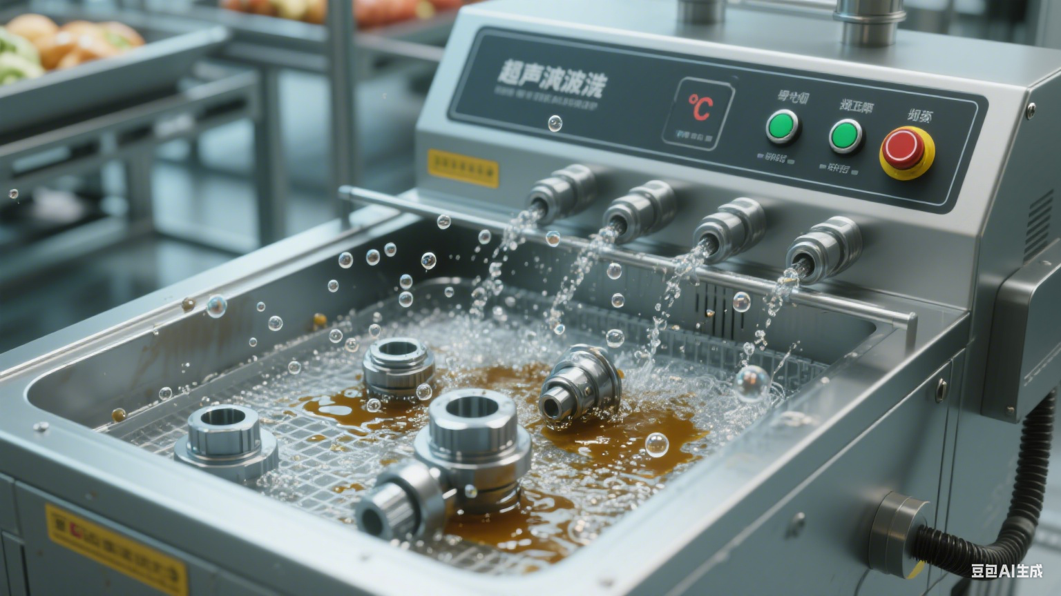 超声波清洗机：食品加工厂五金配件清洁的实用之选(3)
