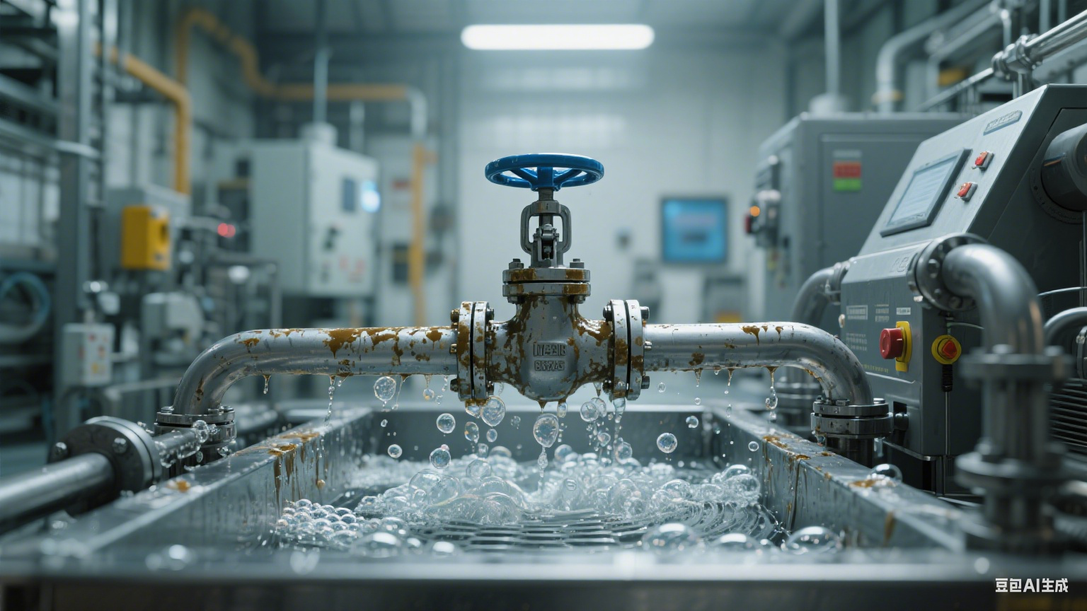 工业阀门油污厚？超声波清洗机有效除油提升性能(5)