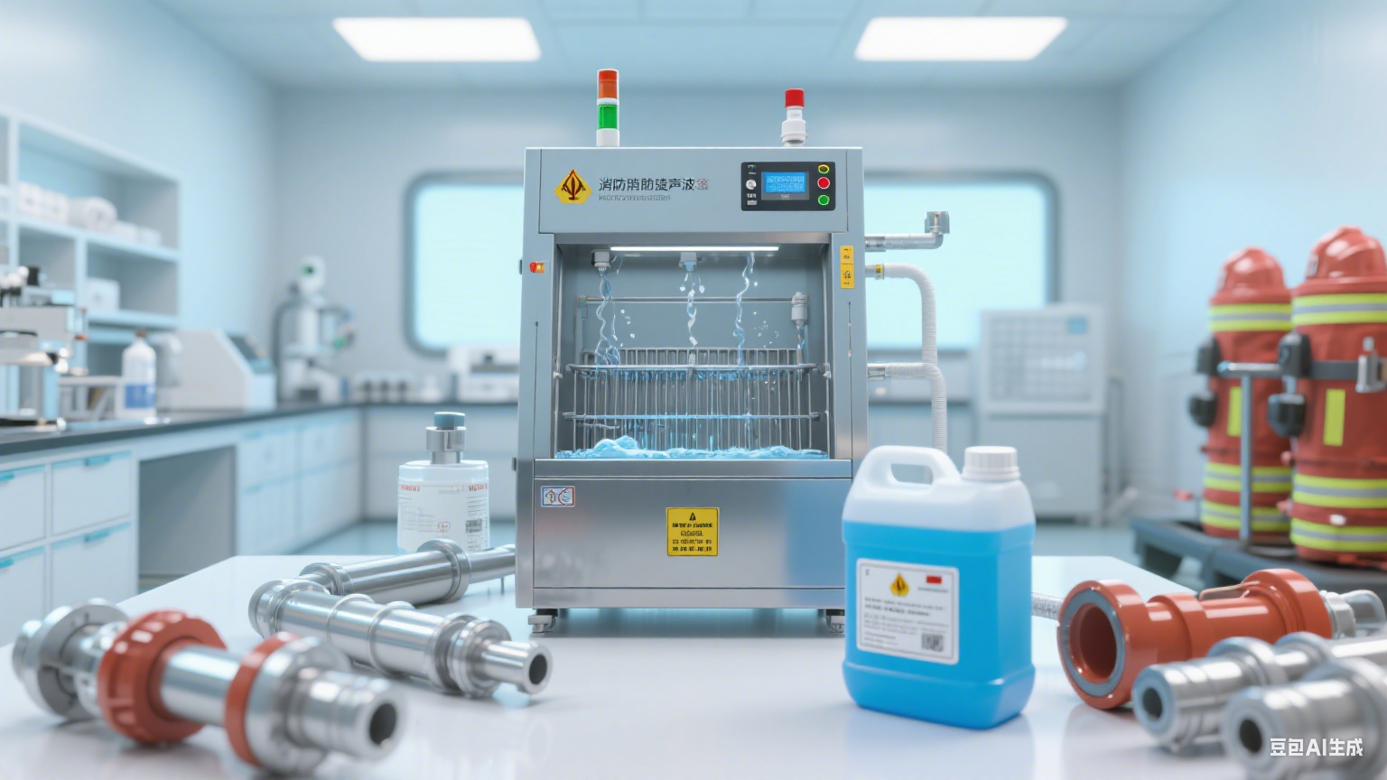 消防用超声波清洗设备：用在哪？作用是什么？(8)