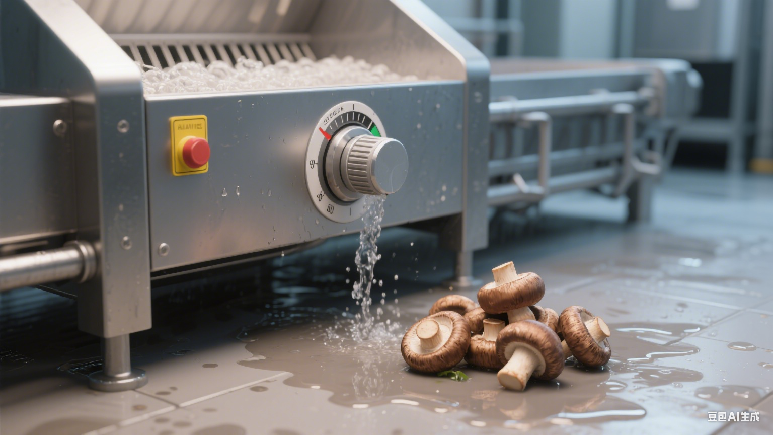 香菇气泡清洗机里的 “动力搭档”：水泵压力和减速机是啥？(3)