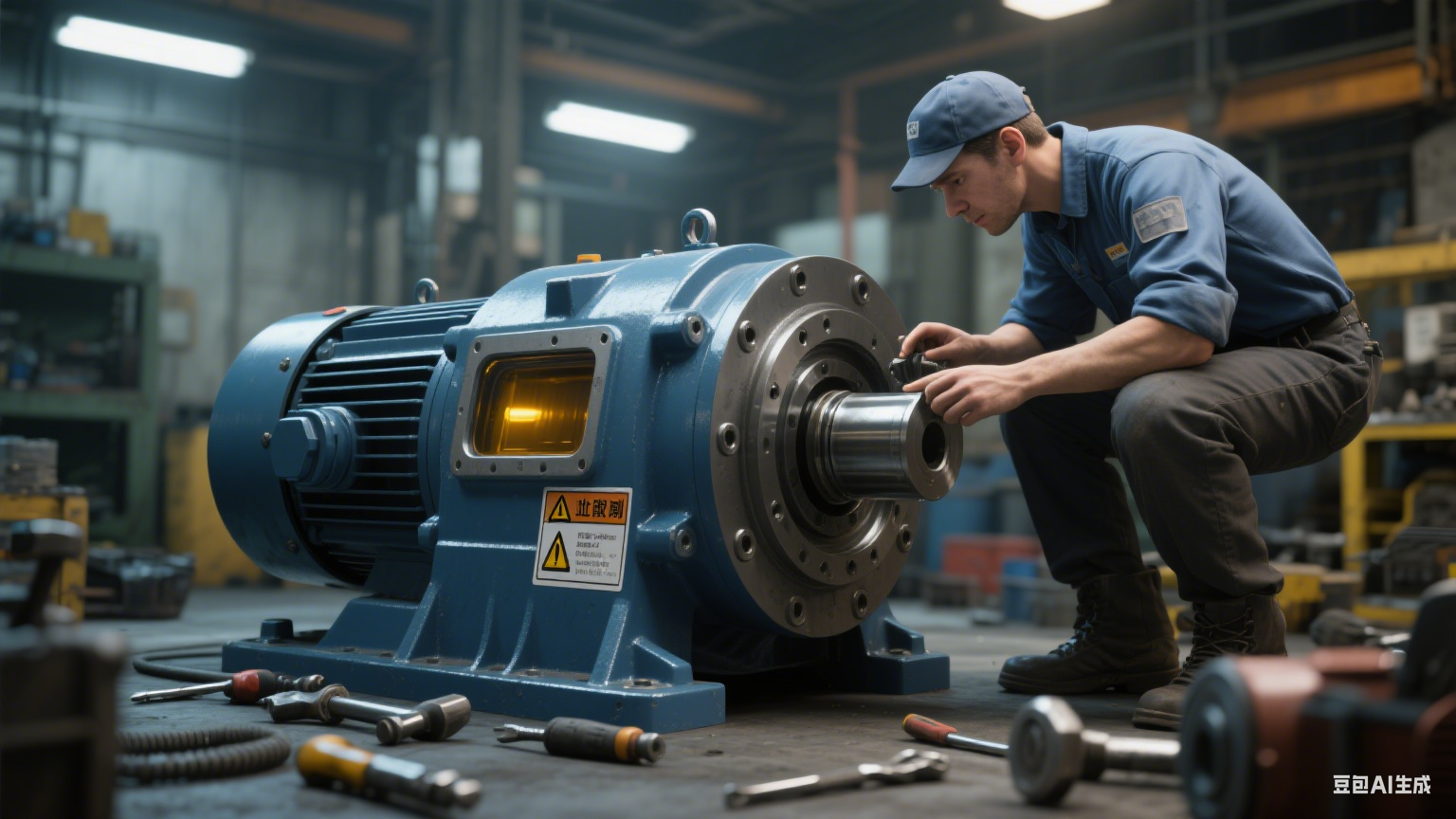 香菇气泡清洗机里的 “动力搭档”：水泵压力和减速机是啥？(6)