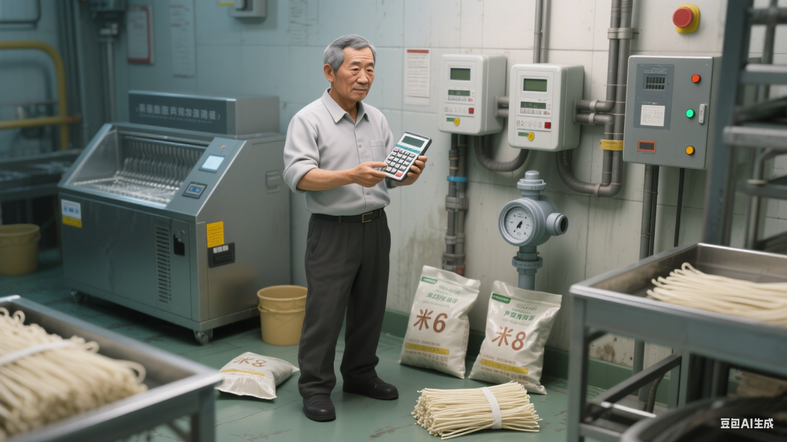 米线超声波清洗冷机省能源吗？陈师傅的流水线节能笔记(1)