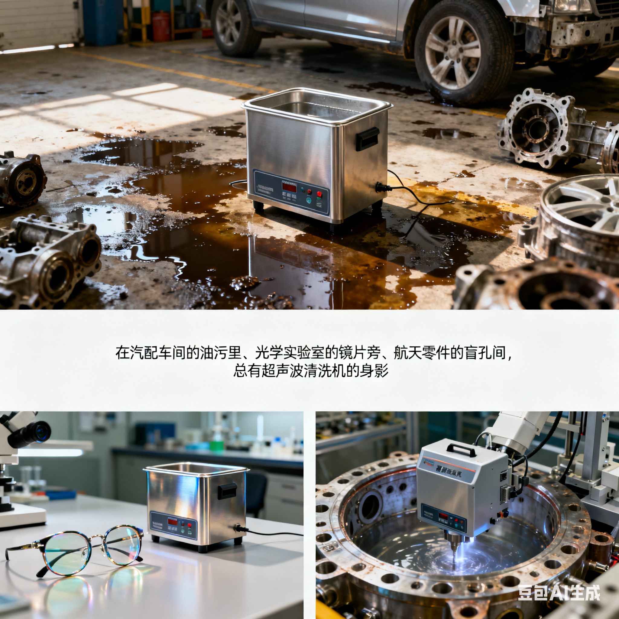 工艺场域的 “清洁高手”：超声波清洗机家族图鉴(1)