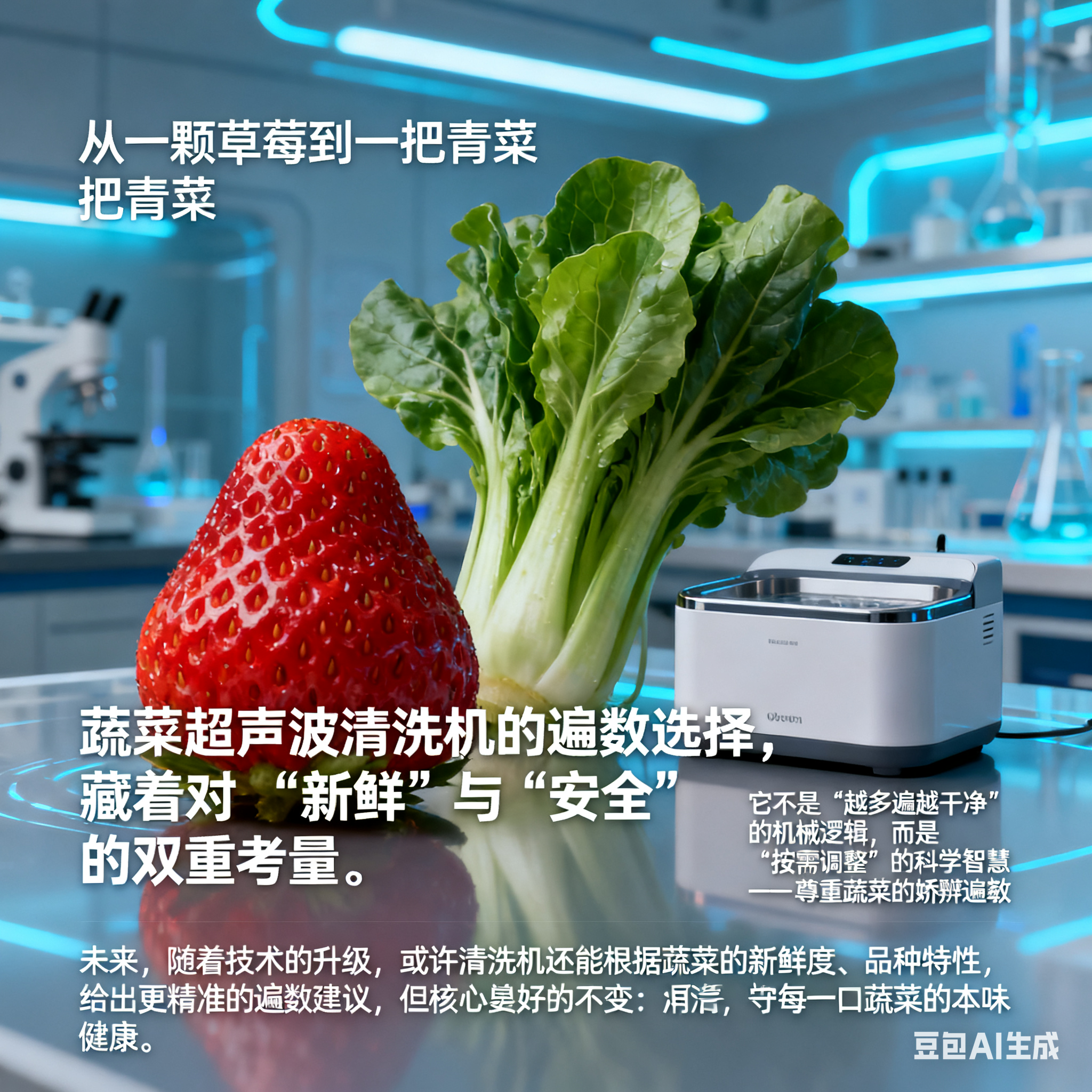 超声净蔬：蔬菜超声波清洗机的遍数智慧与鲜护之道(5)