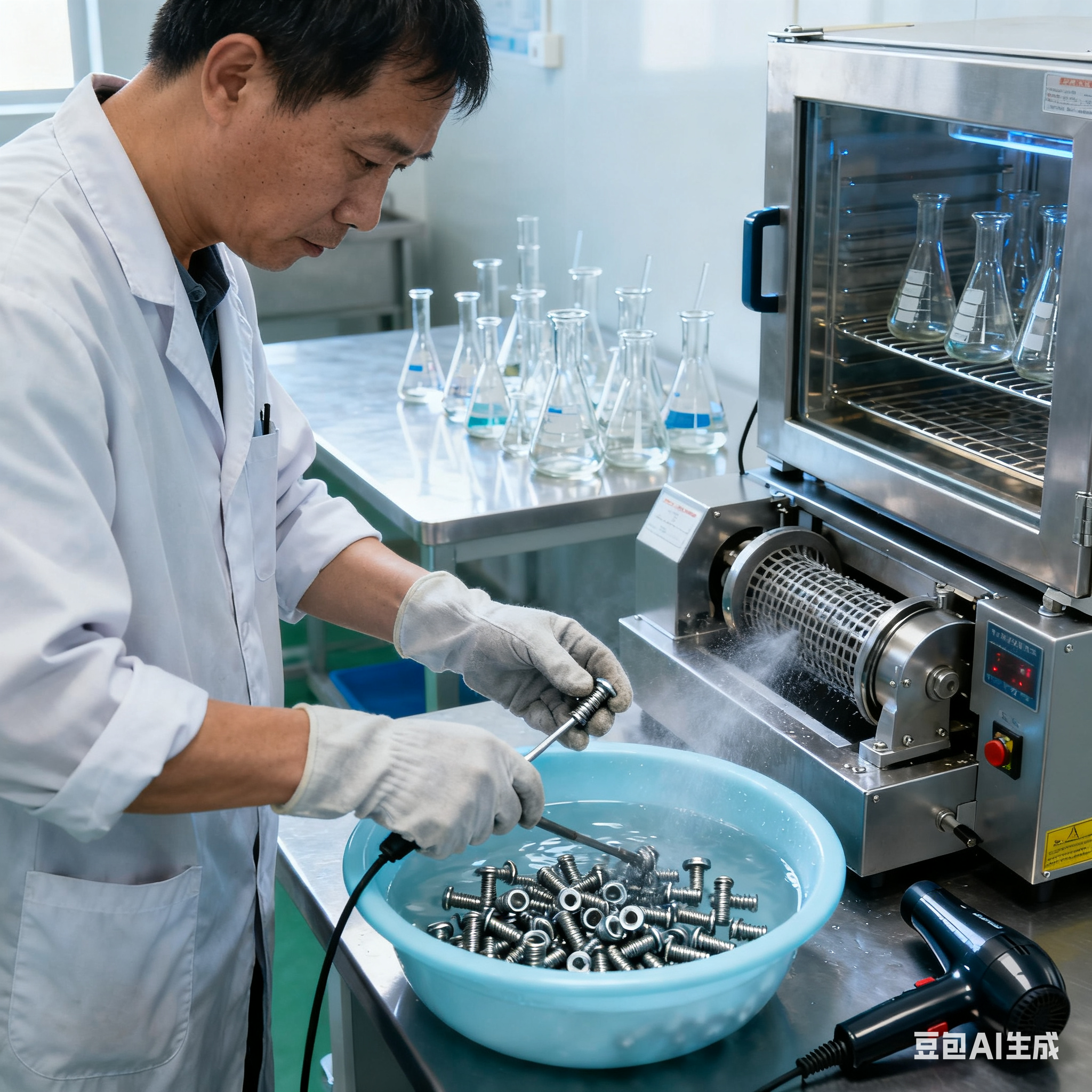 超声波清洗机咋作业？流程是啥样？(5)