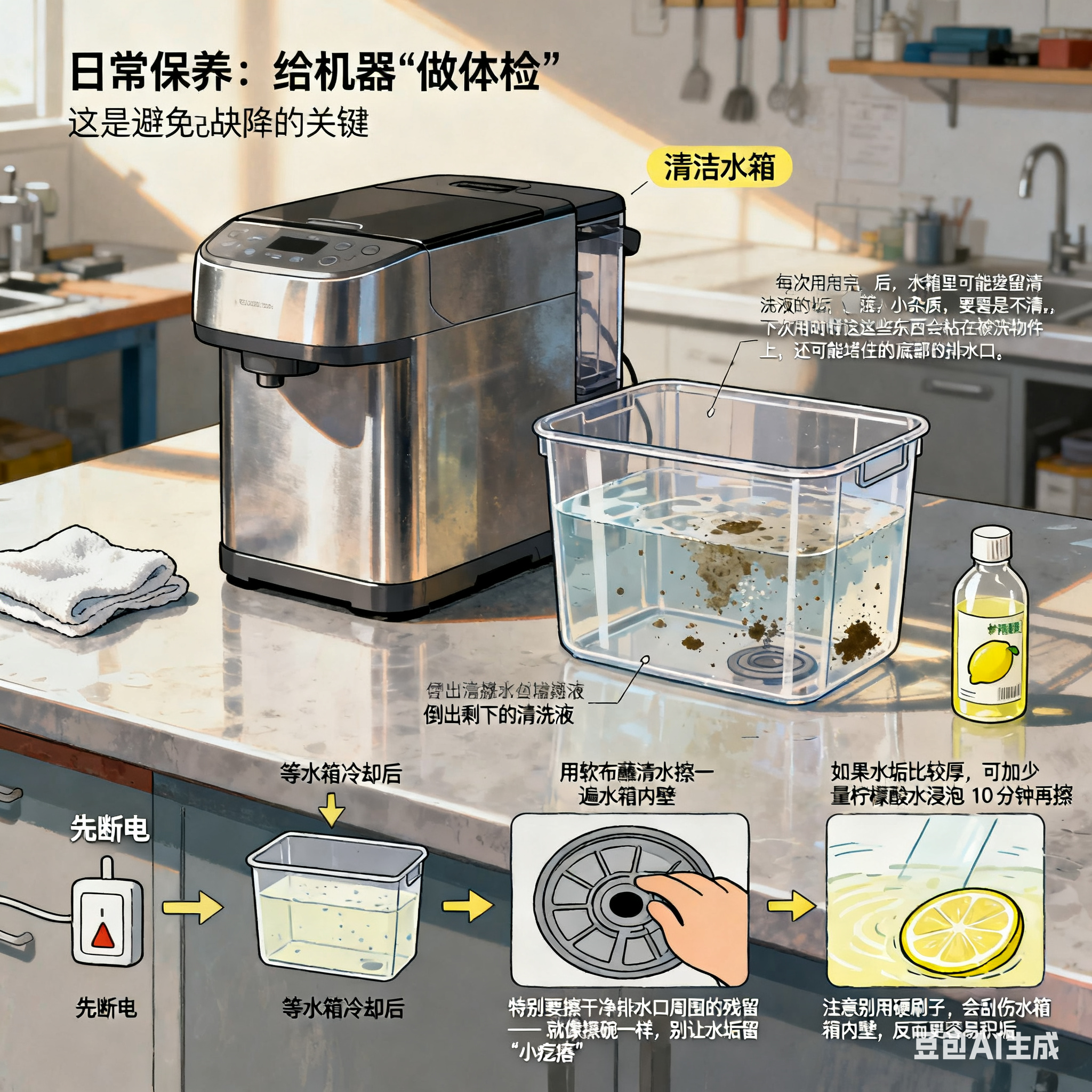 超声波清洗机 咋做维修保养才耐用？(2)