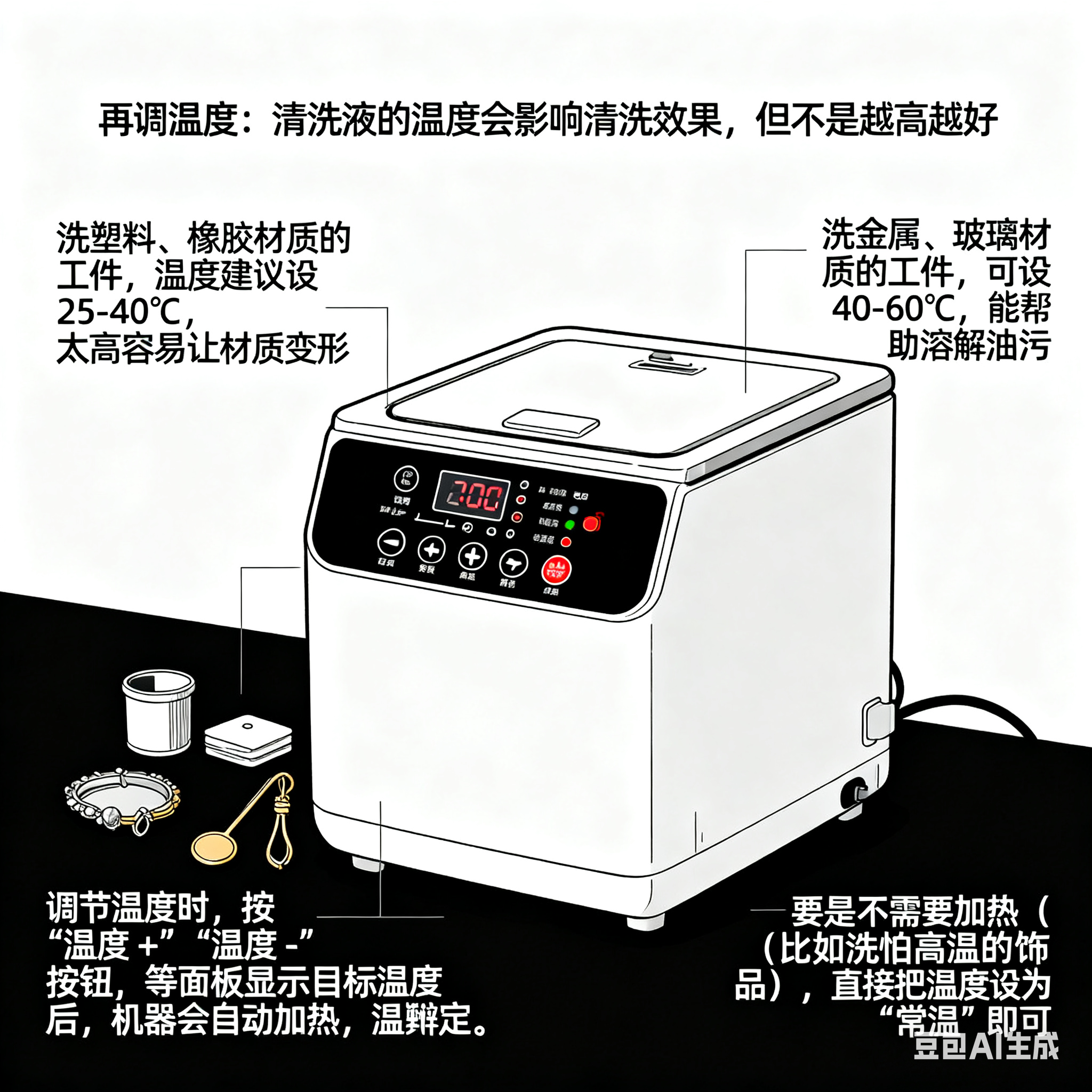 CSI-TE184-30A 超声波清洗机，操作难不难？(4)