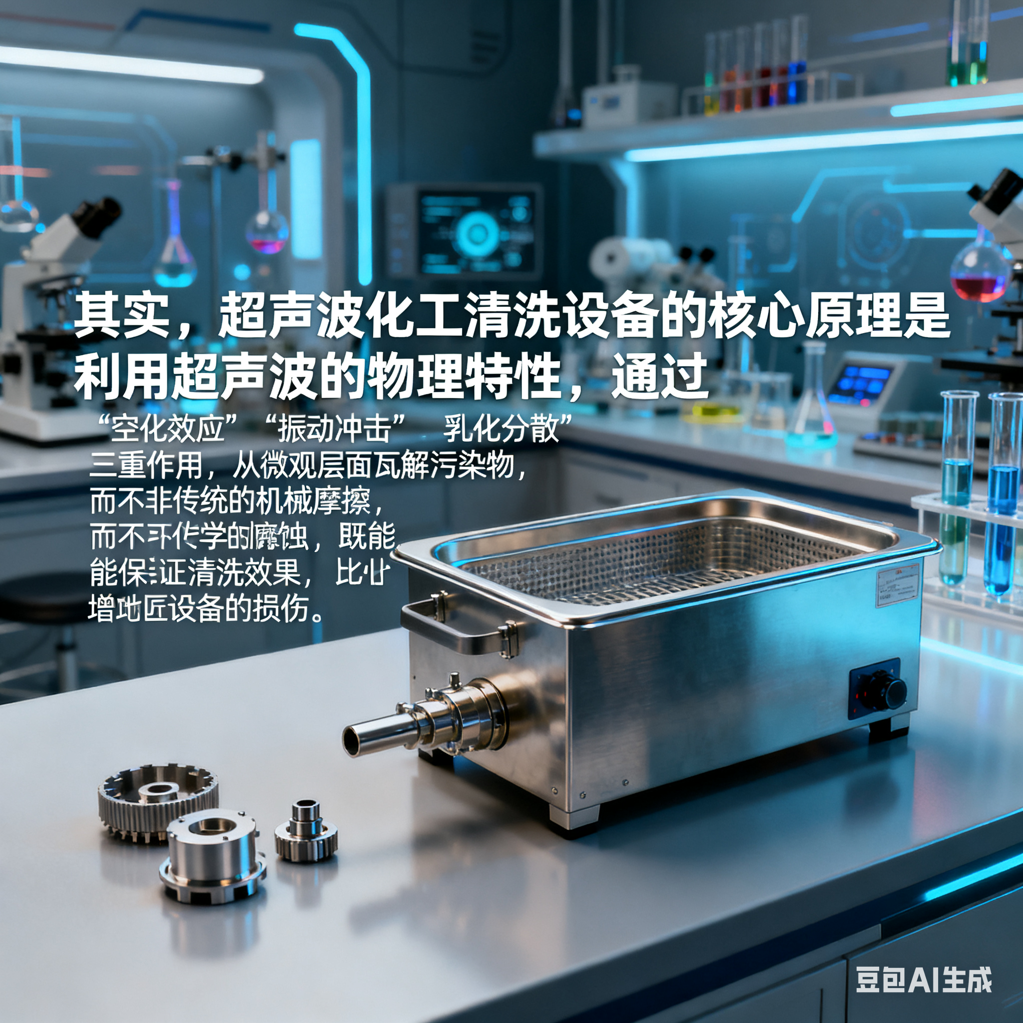 超声波化工清洗设备，清洗原理是什么？(1)