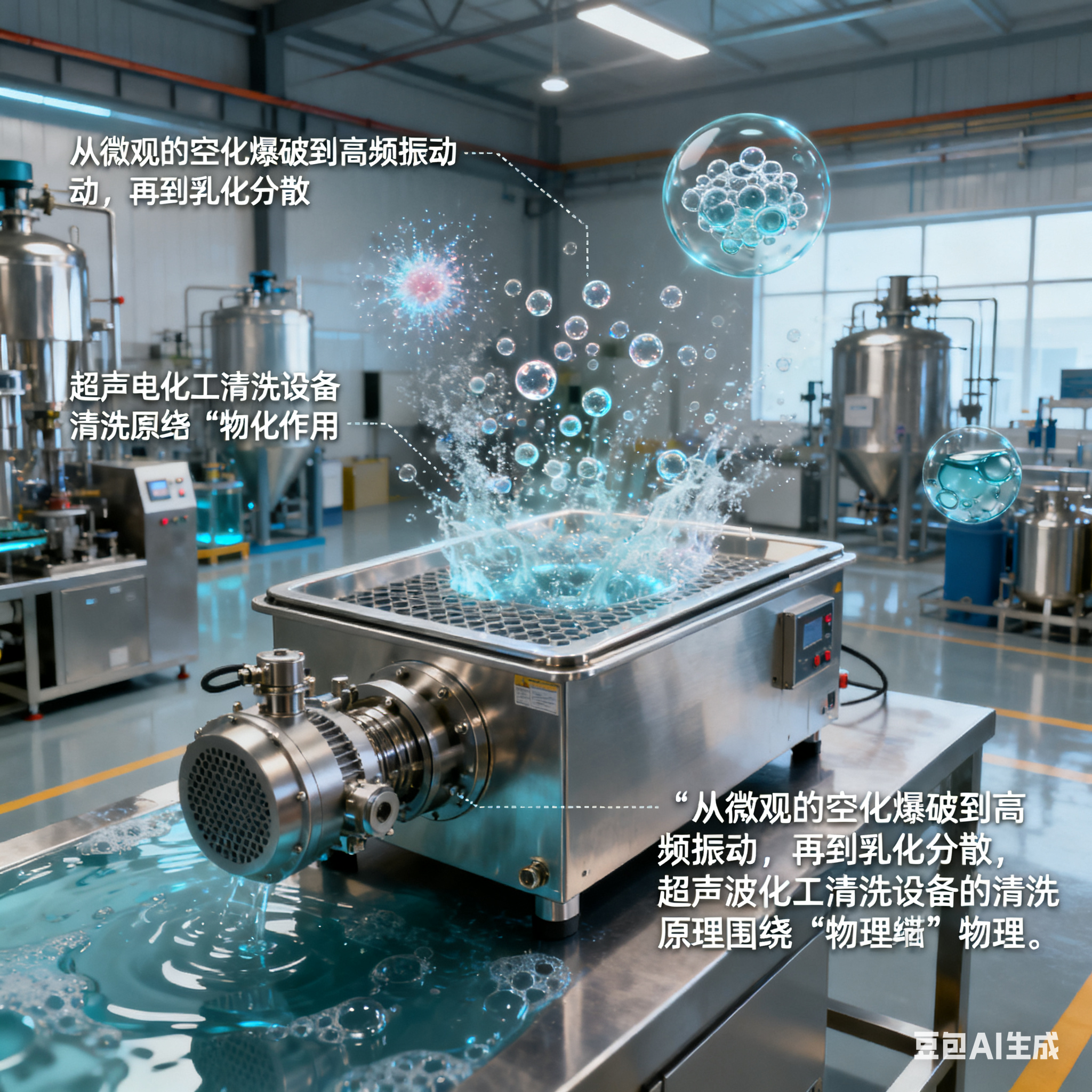 超声波化工清洗设备，清洗原理是什么？(5)