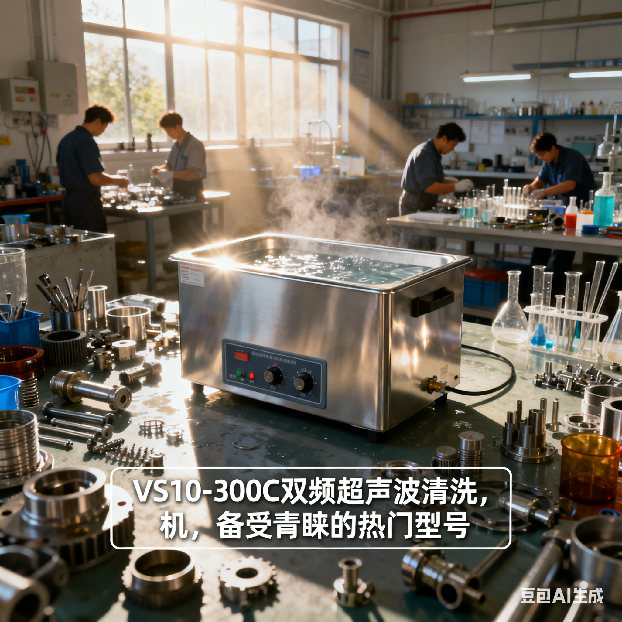 VS10-300C 双频超声清洗机，优点在哪？(1)