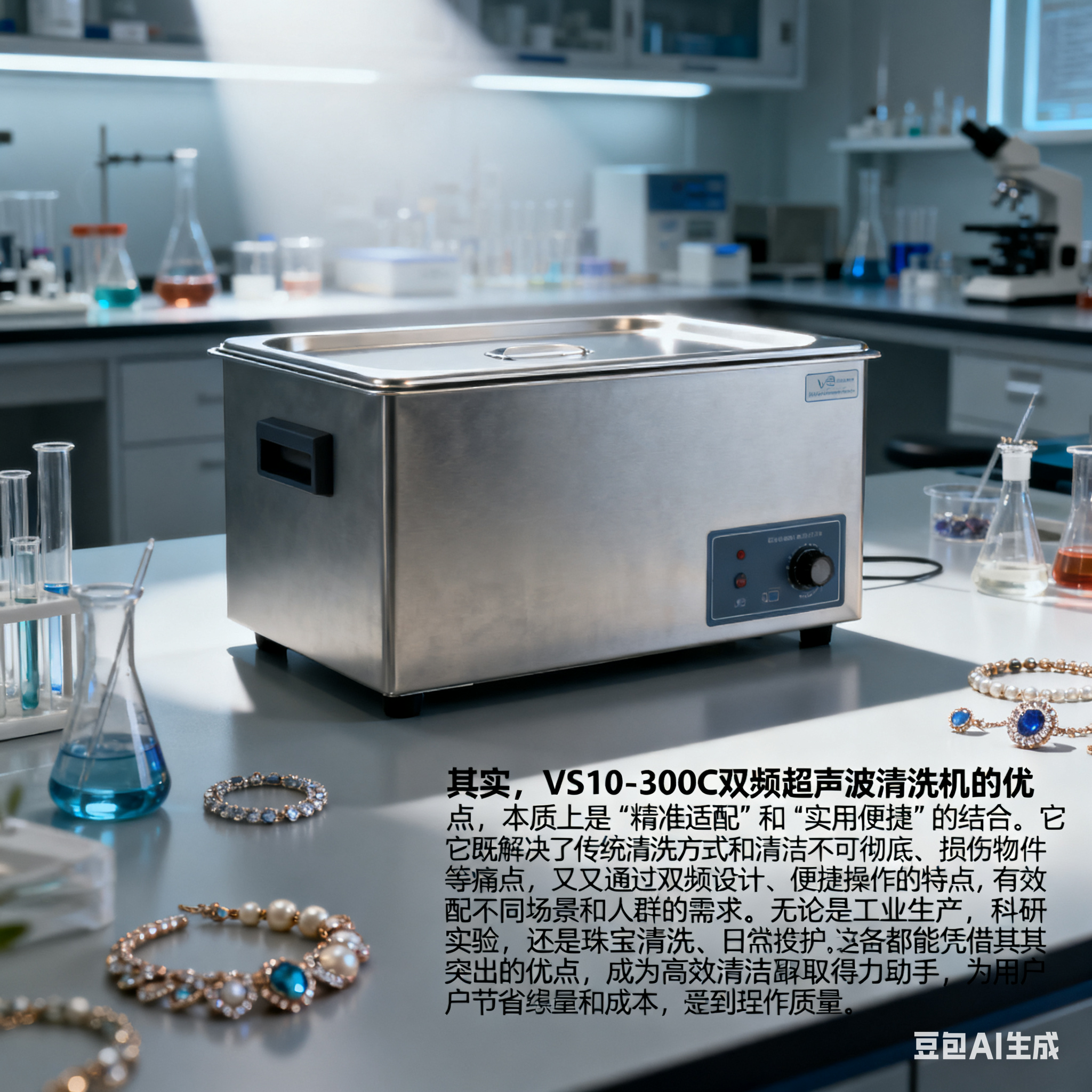 VS10-300C 双频超声清洗机，优点在哪？(5)