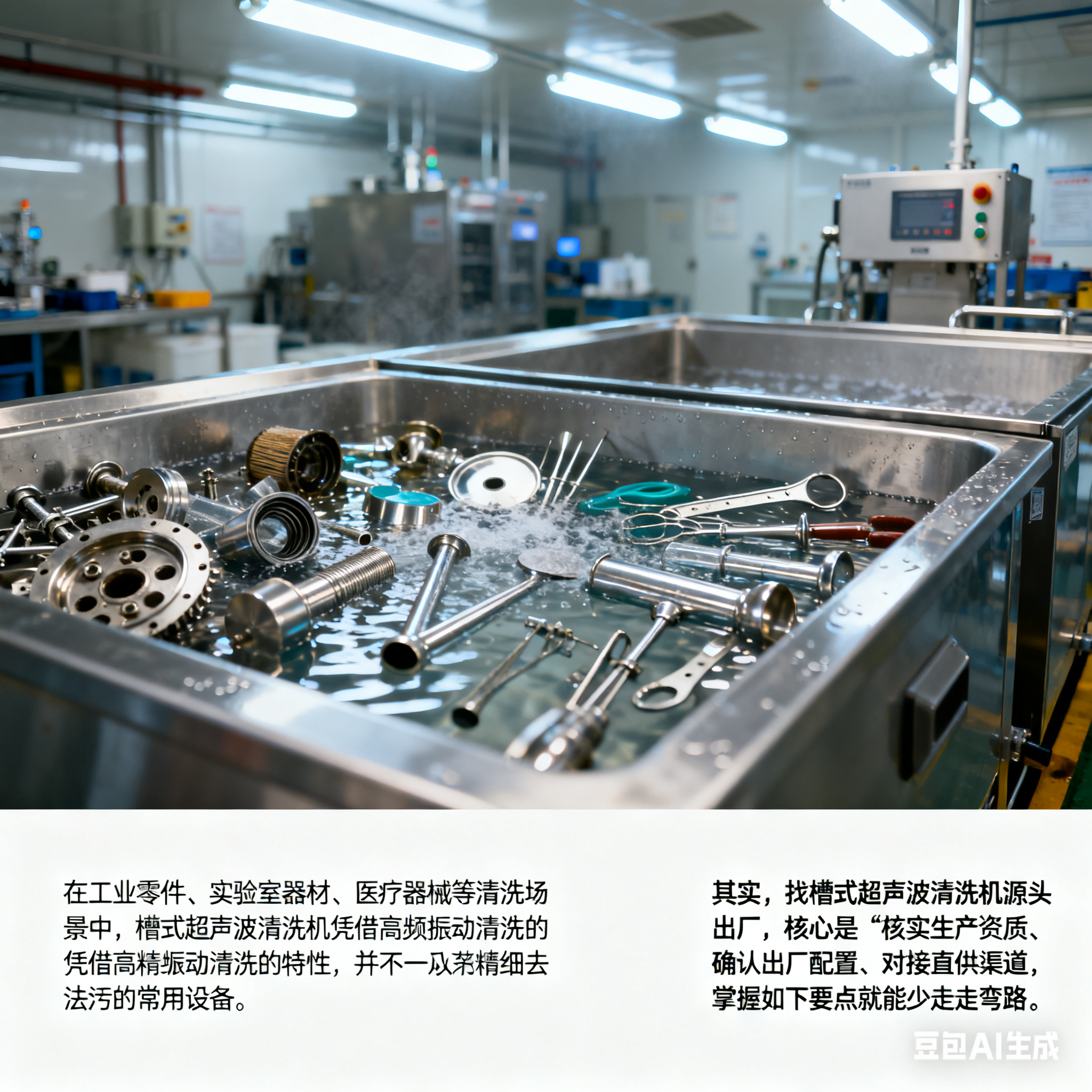 槽式超声波清洗机，源头出厂怎么找？(1)