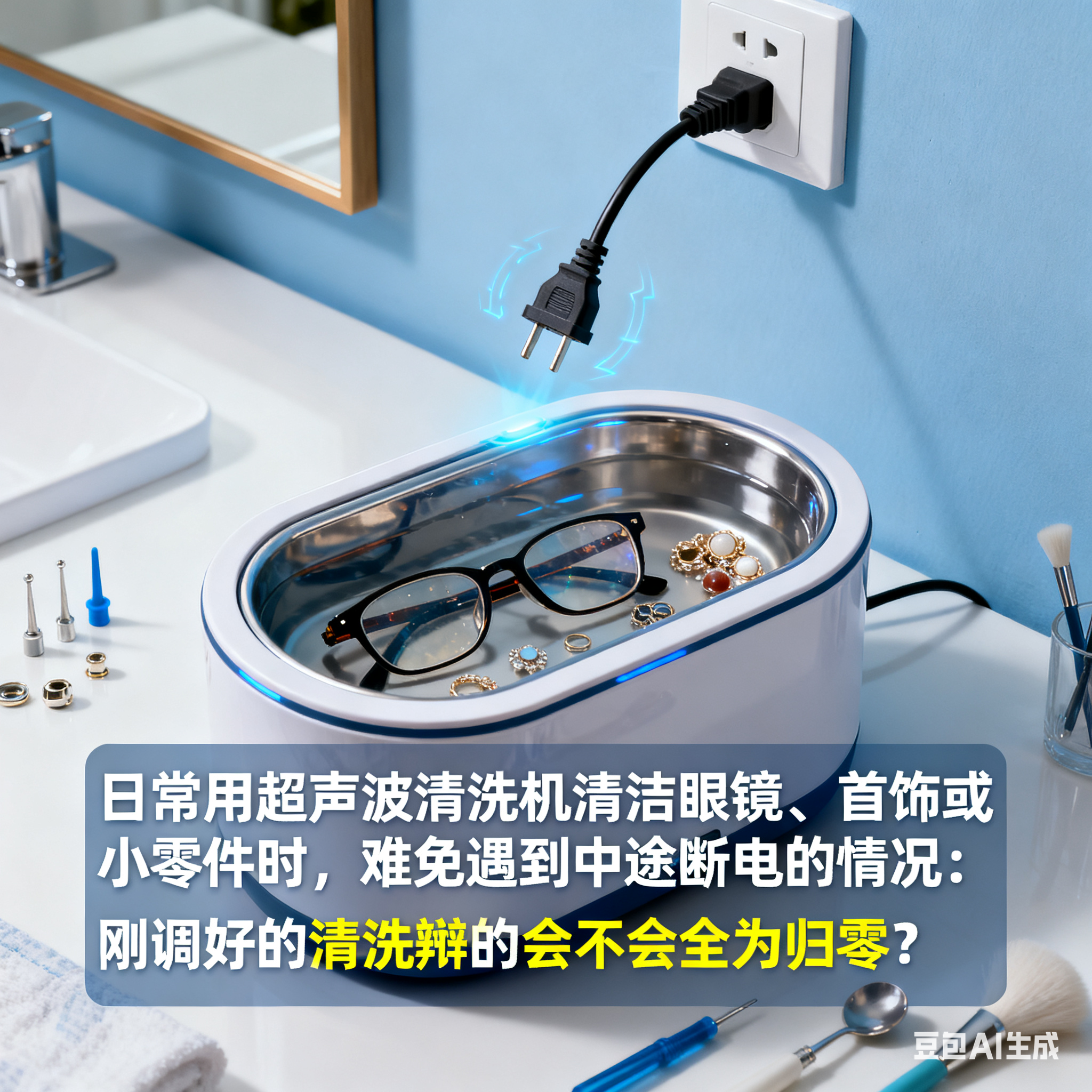 超声波清洗机，断电后还能记得设置吗？(1)