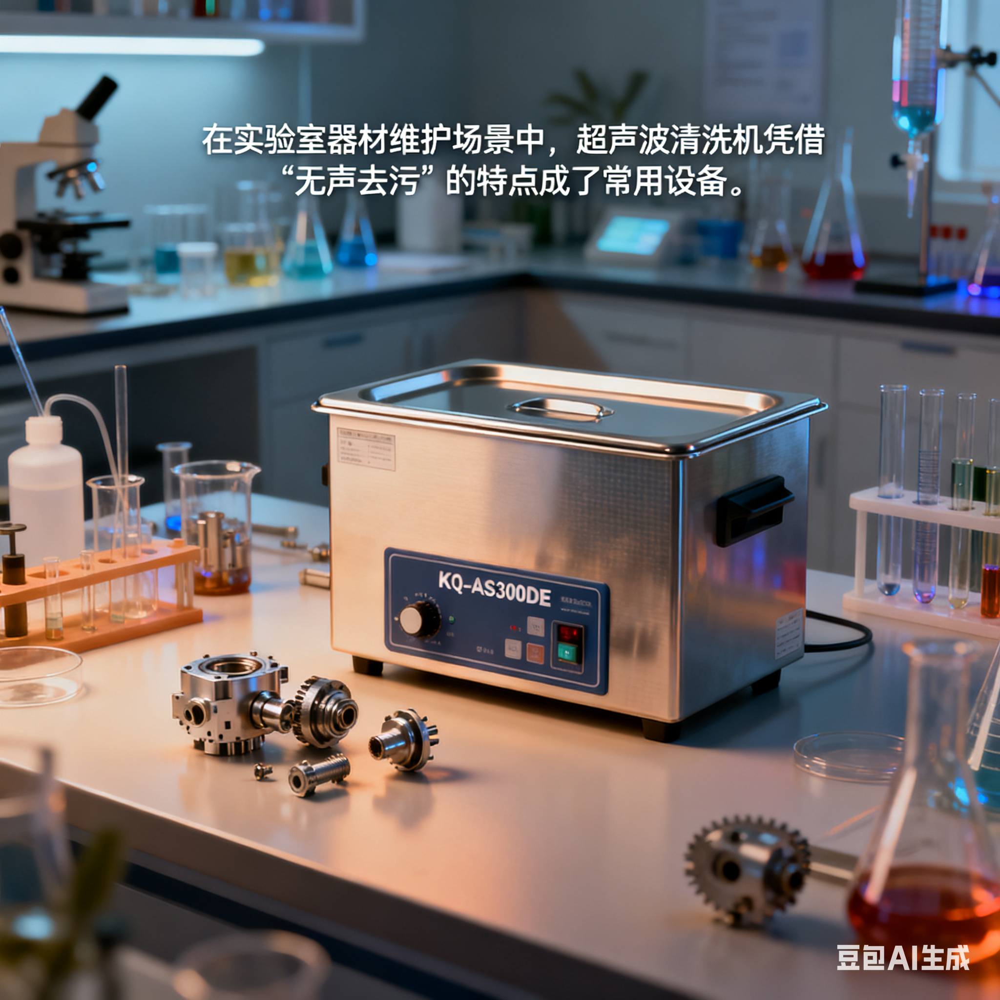 KQ-AS3000DE 超声波清洗机，震动频率藏着啥秘密？(1)