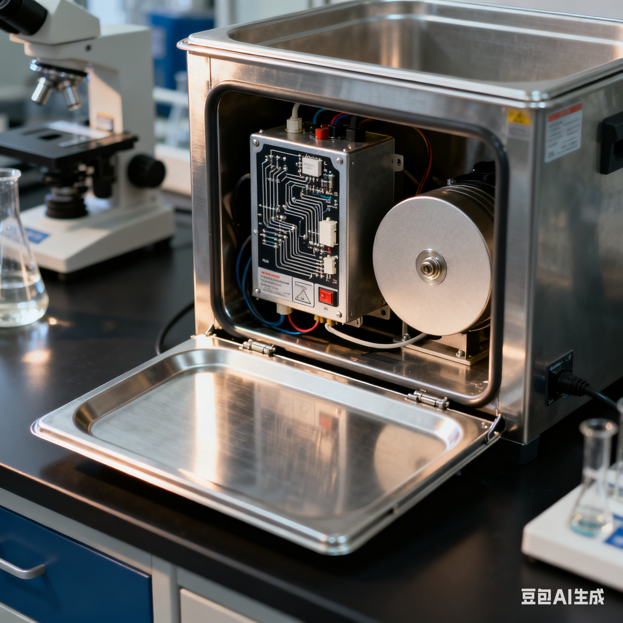 超声波清洗机，靠什么洗得这么干净？(2)