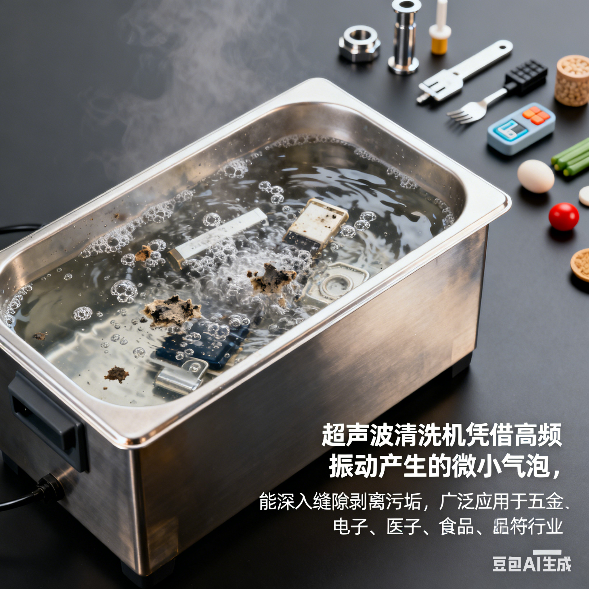 超声波清洗机，可搭配喷淋功能吗？