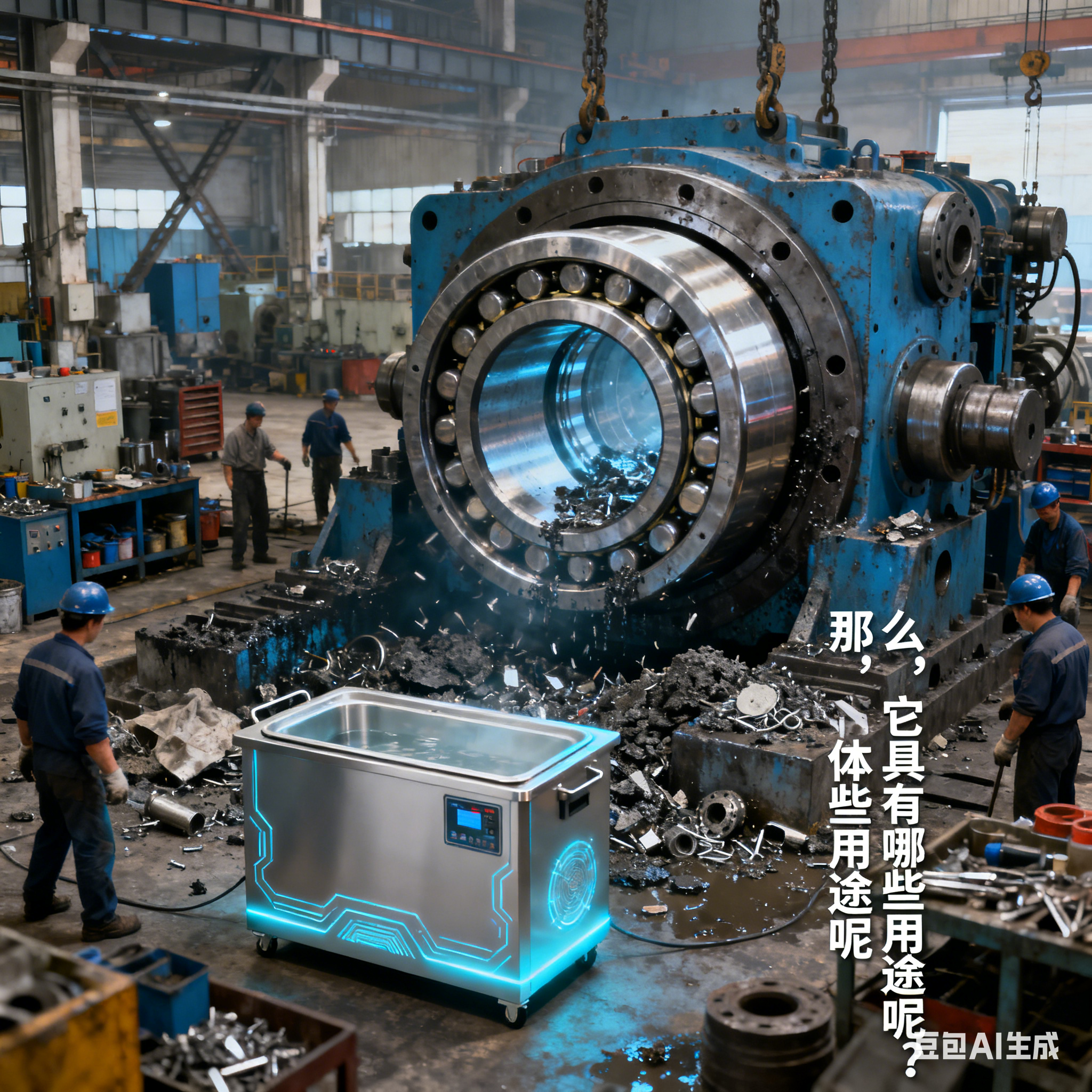 工业用轴承超声波清洗机，能做什么？(1)