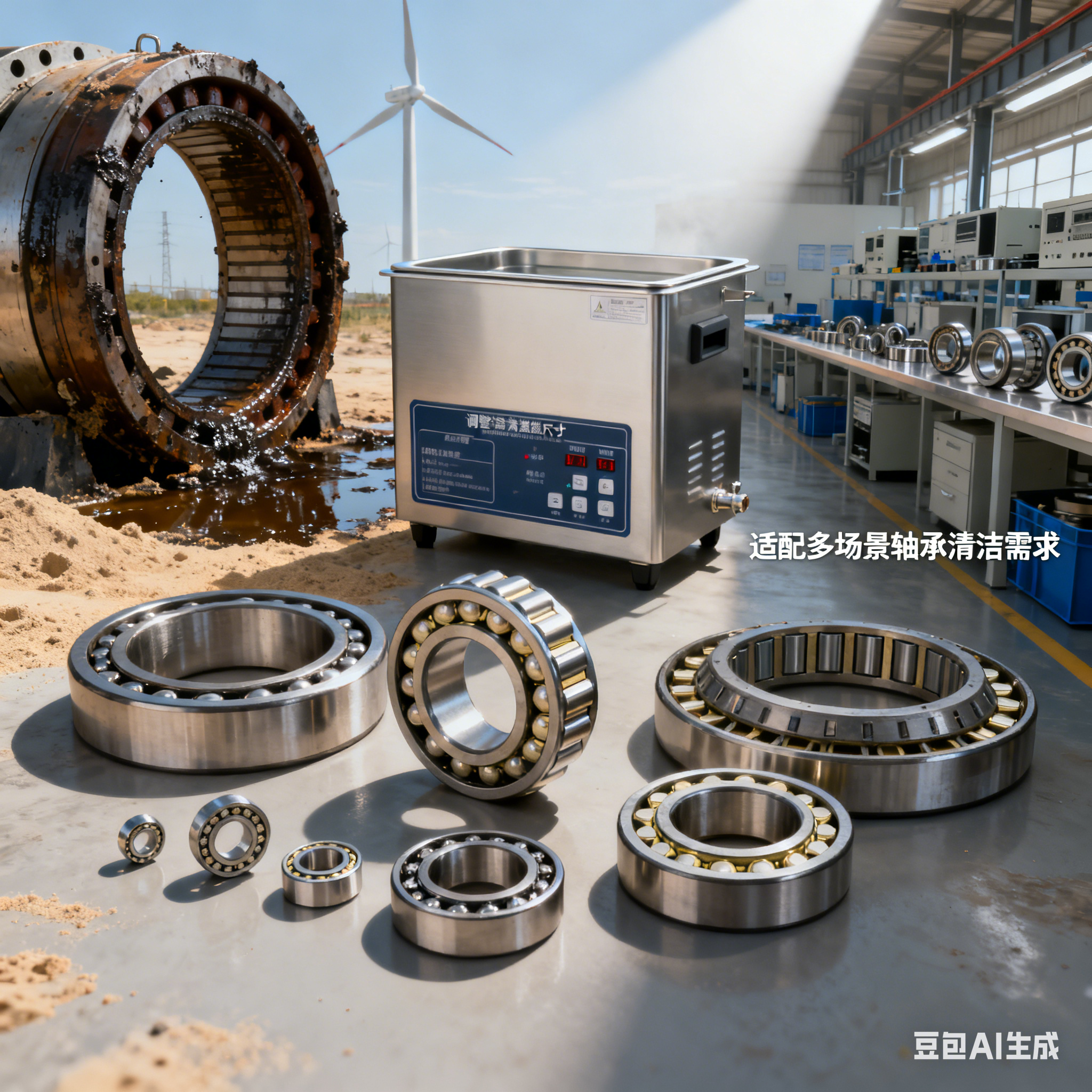 工业用轴承超声波清洗机，能做什么？(4)