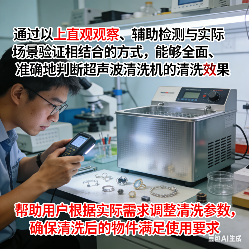 如何判断超声波清洗机的清洗效果(6)