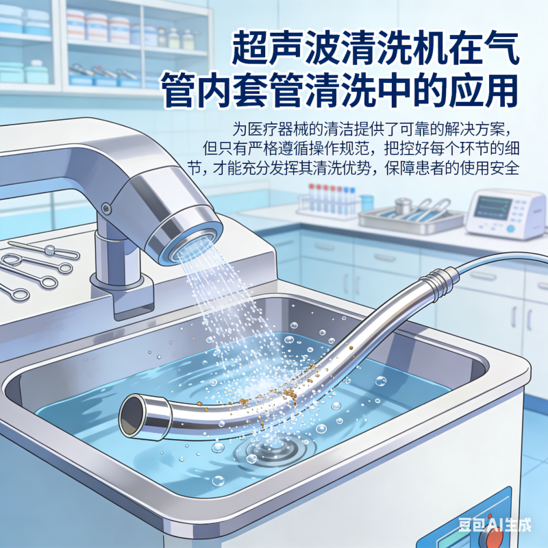 超声波清洗机如何用于气管内套管的清洗(5)