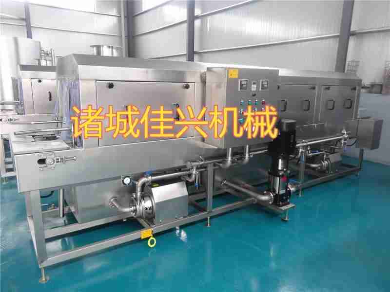 海鲜框与不锈钢周转箱清洁,自动喷淋洗箱机可满足需求吗？(1)